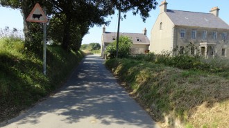 Les routes de campagne de Jersey