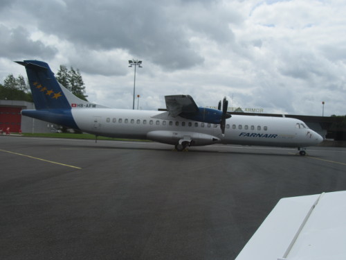 Avion sur le tarmac