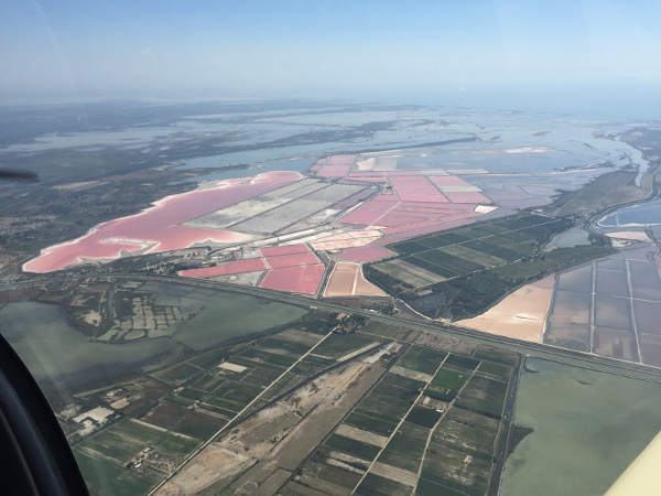 Les salines en Camargue