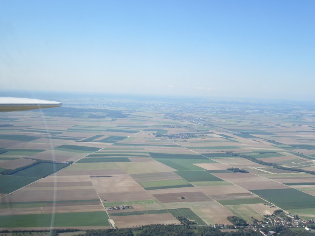 Le ciel bleu vu du ciel